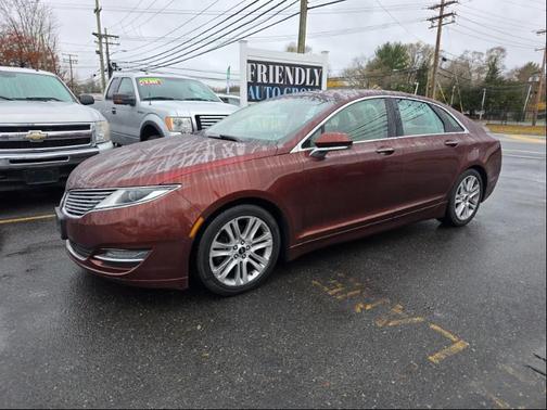 Red 2016 Lincoln MKZ Base