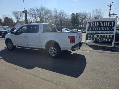 White 2016 Ford F-150 Lariat