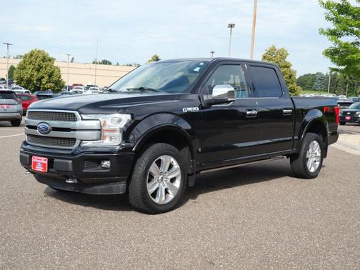Shadow Black 2018 Ford F-150 Platinum