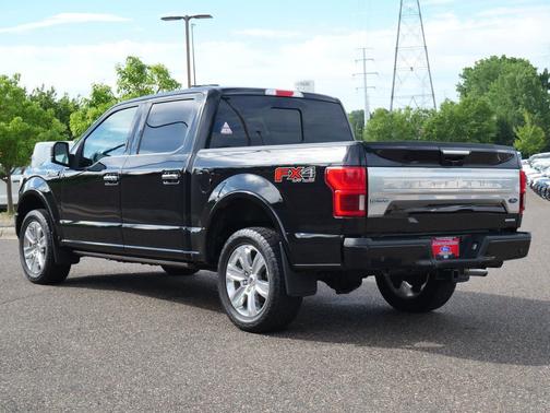 Shadow Black 2018 Ford F-150 Platinum