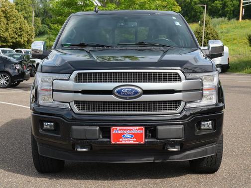 Shadow Black 2018 Ford F-150 Platinum