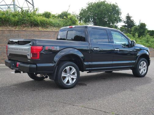 Shadow Black 2018 Ford F-150 Platinum