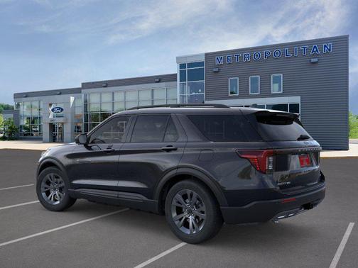 Agate Black Metallic 2026 Ford Explorer Active