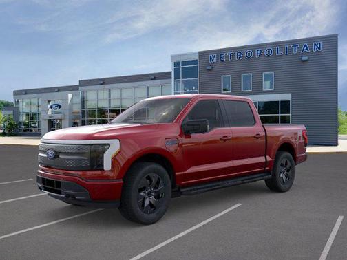 Rapid Red Metallic Tinted Clearcoat 2025 Ford F-150 Lightning Flash