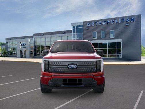 Rapid Red Metallic Tinted Clearcoat 2025 Ford F-150 Lightning Flash