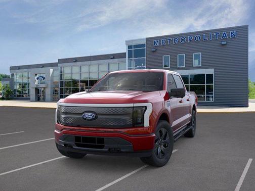Rapid Red Metallic Tinted Clearcoat 2025 Ford F-150 Lightning Flash