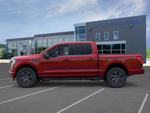 Rapid Red Metallic Tinted Clearcoat 2025 Ford F-150 Lightning Flash