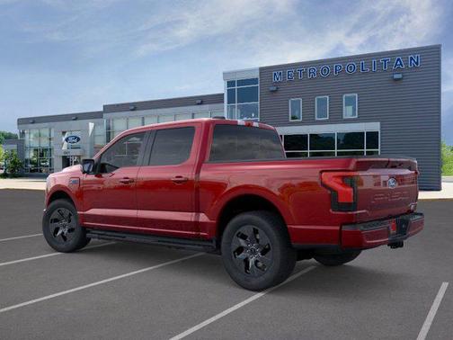Rapid Red Metallic Tinted Clearcoat 2025 Ford F-150 Lightning Flash