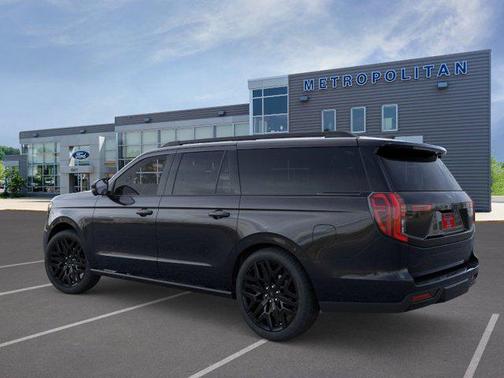 Agate Black Metallic 2026 Ford Expedition Max Platinum