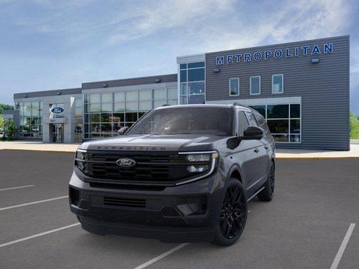 Agate Black Metallic 2026 Ford Expedition Max Platinum