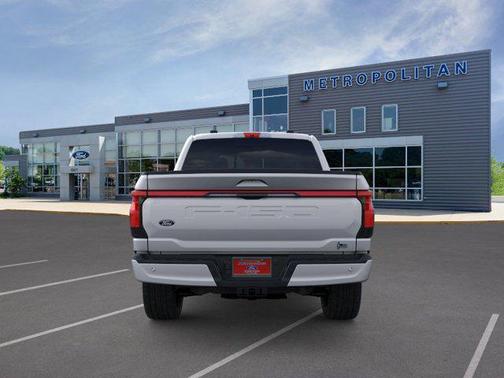 Iconic Silver Metallic 2025 Ford F-150 Lightning Platinum