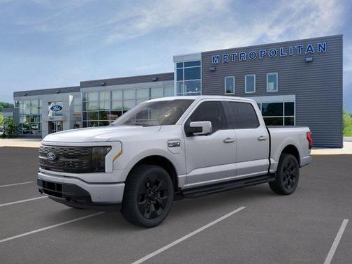 Iconic Silver Metallic 2025 Ford F-150 Lightning Platinum