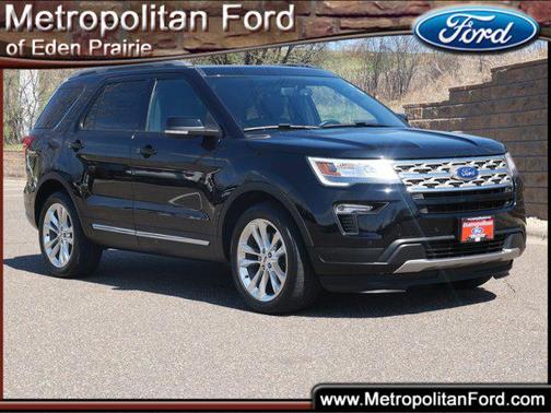 Shadow Black 2018 Ford Explorer XLT