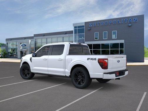 Star White Metallic Tri-Coat 2026 Ford F-150 Platinum