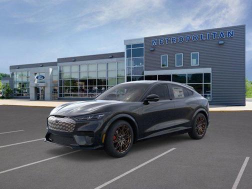 Shadow Black 2025 Ford Mustang Mach-E GT