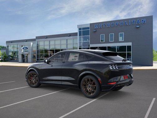Shadow Black 2025 Ford Mustang Mach-E GT