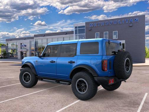 Velocity Blue Metallic 2026 Ford Bronco Badlands