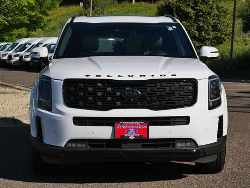 Glacial White Pearl 2021 Kia Telluride SX