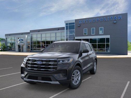 Agate Black Metallic 2026 Ford Explorer Active