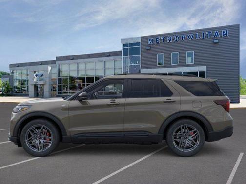 Gray 2026 Ford Explorer ST-Line