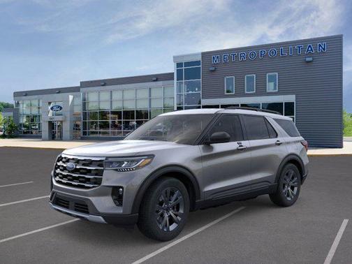 Carbonized Gray Metallic 2026 Ford Explorer Active