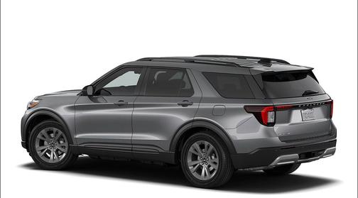 Carbonized Gray Metallic 2026 Ford Explorer Active