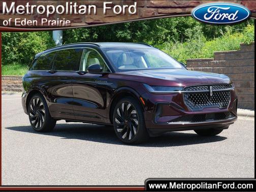 Diamond Red Metallic Tinted Clearcoat 2025 Lincoln Nautilus Black Label