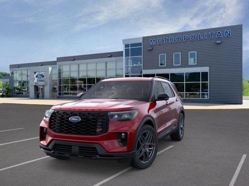 Rapid Red Metallic Tinted Clearcoat 2026 Ford Explorer ST