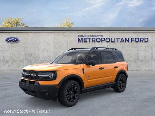 Orange Fury Metallic Tri-Coat 2026 Ford Bronco Sport Outer Banks