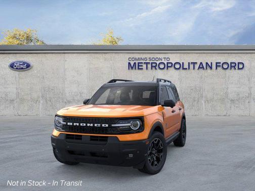 Orange Fury Metallic Tri-Coat 2026 Ford Bronco Sport Outer Banks