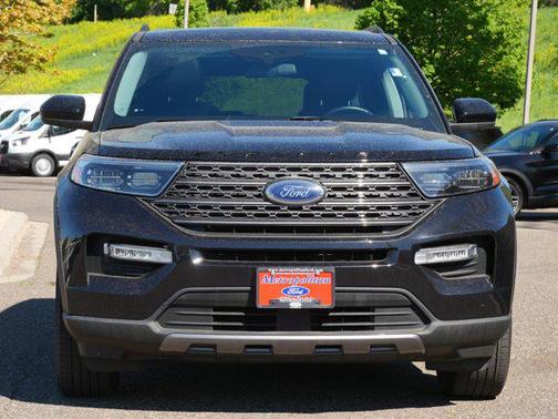 Agate Black Metallic 2022 Ford Explorer XLT