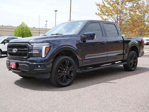 Antimatter Blue Metallic 2025 Ford F-150 Lariat