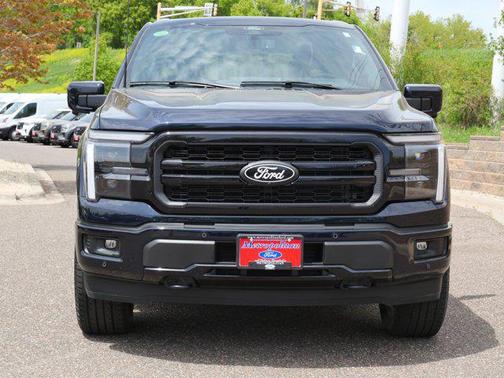 Antimatter Blue Metallic 2025 Ford F-150 Lariat