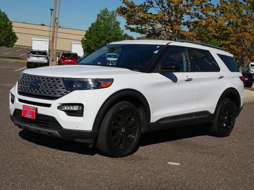 Oxford White 2023 Ford Explorer Limited