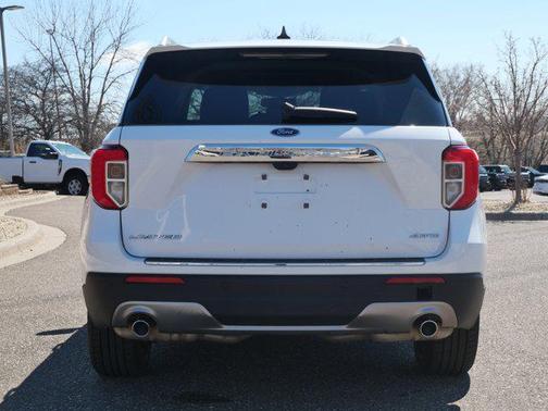 Oxford White 2023 Ford Explorer Limited
