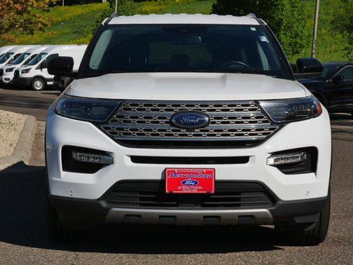 Oxford White 2023 Ford Explorer Limited