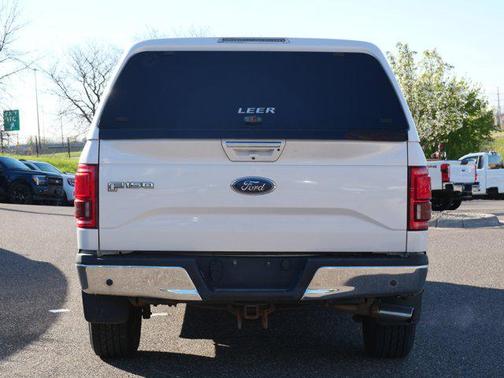 White Platinum Metallic Tri-Coat 2015 Ford F-150 Lariat