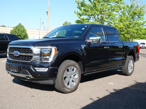 Agate Black Metallic 2022 Ford F-150 Platinum