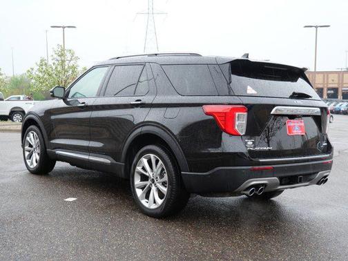 Agate Black Metallic 2023 Ford Explorer Platinum