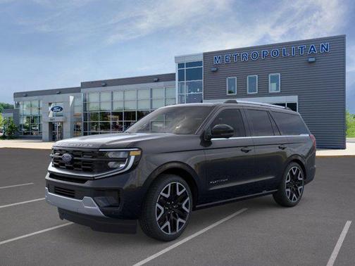 Agate Black Metallic 2026 Ford Expedition Platinum