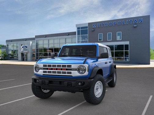 Velocity Blue Metallic 2026 Ford Bronco Heritage Edition