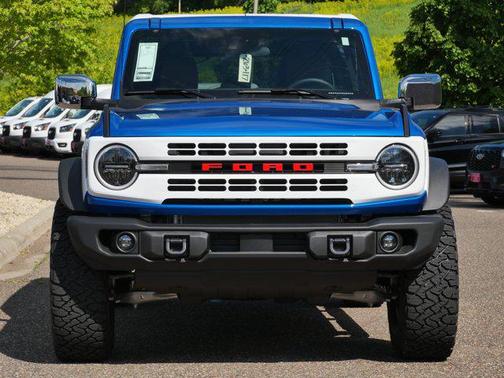 Velocity Blue Metallic 2026 Ford Bronco Heritage Edition