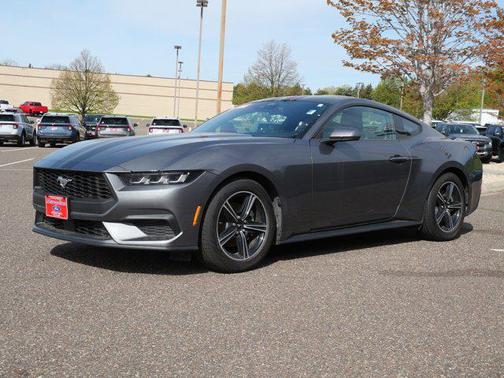 Carbonized Gray Metallic 2025 Ford Mustang EcoBoost Premium