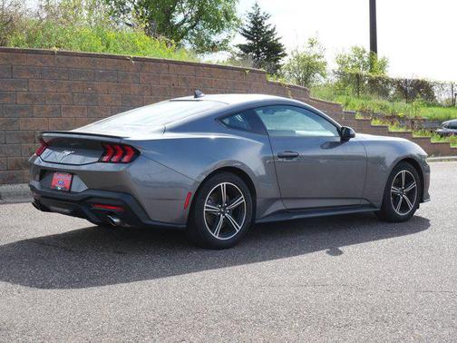 Carbonized Gray Metallic 2025 Ford Mustang EcoBoost Premium