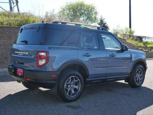 Azure Gray Metallic Tri-Coat 2024 Ford Bronco Sport Badlands