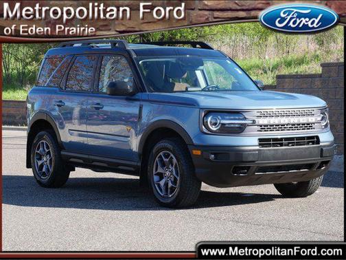 Azure Gray Metallic Tri-Coat 2024 Ford Bronco Sport Badlands