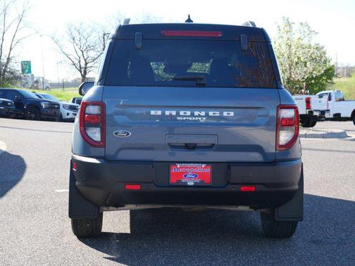 Azure Gray Metallic Tri-Coat 2024 Ford Bronco Sport Badlands