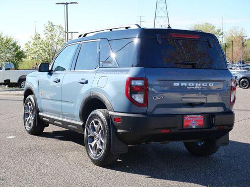 Azure Gray Metallic Tri-Coat 2024 Ford Bronco Sport Badlands