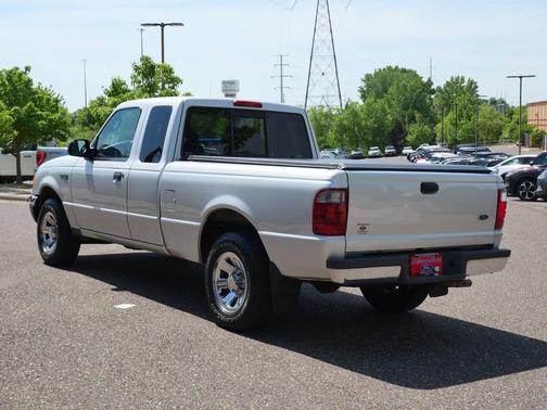 Silver Frost Clearcoat Metallic 2003 Ford Ranger XLT SuperCab