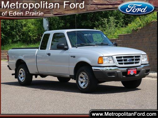 Silver Frost Clearcoat Metallic 2003 Ford Ranger XLT SuperCab